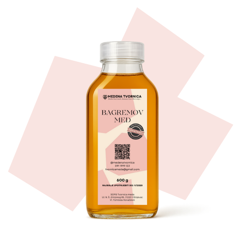 Med bagrem u bočici 600 g